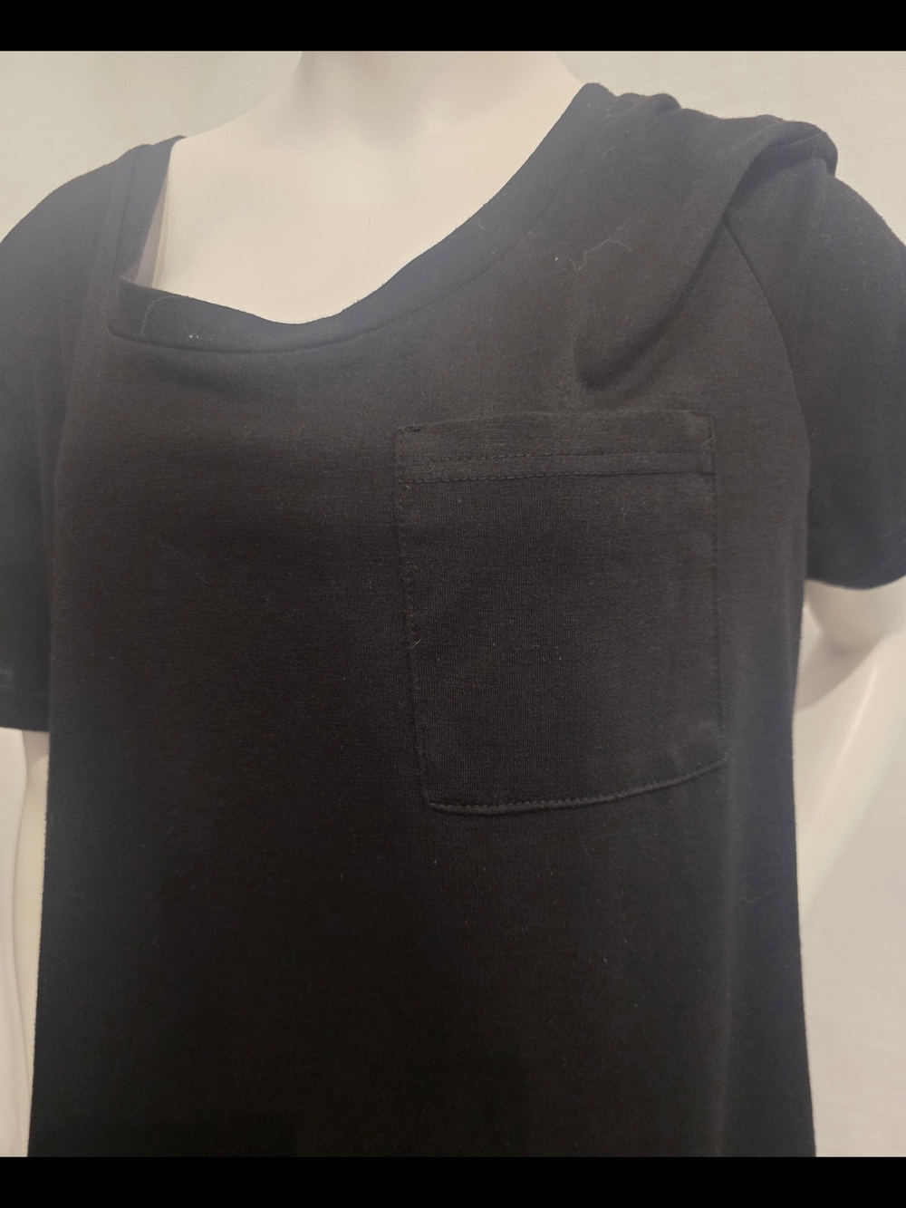 Women's Black Casual Dress - Picture 3 of 4